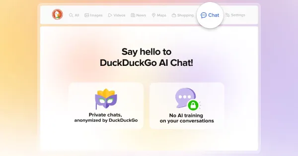 Cosmico - DuckDuckGo adds AI chatbot access to its subscription plan